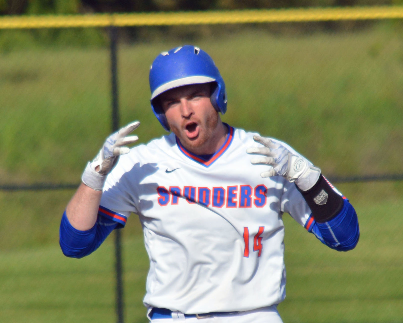 Brock Harrison goes 4-for-4